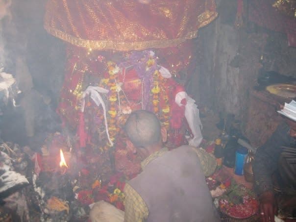 श्री त्रिपुरासुन्दरी माई मन्दिर, तौथली