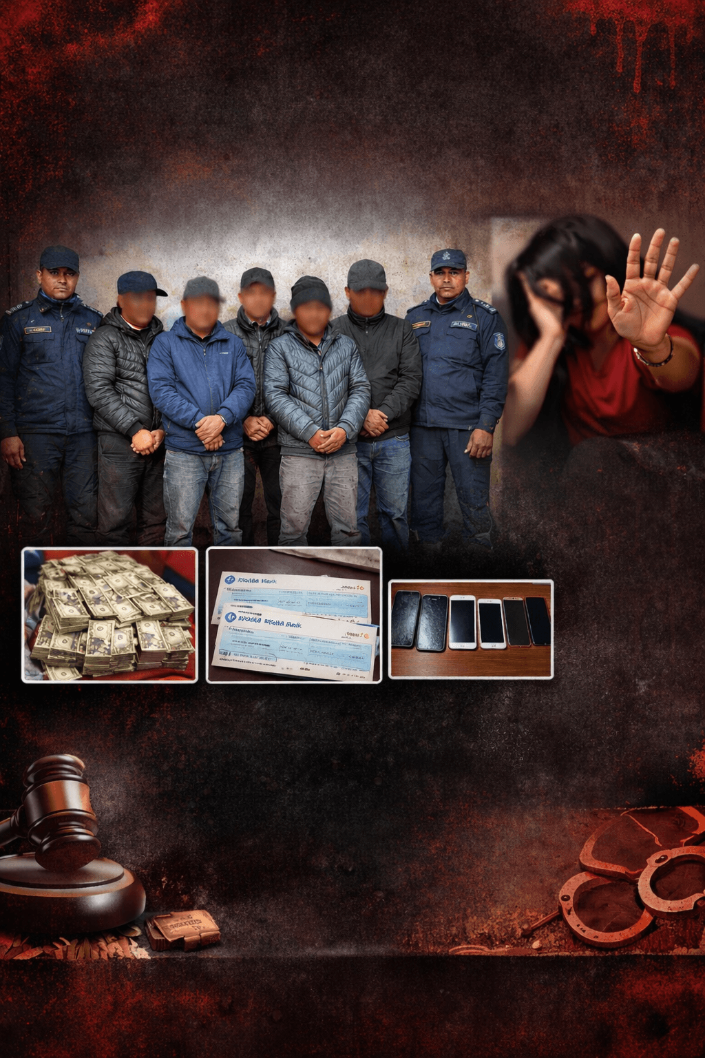 घुस र धम्कीमार्फत जबर्जस्ती करणी मुद्दा मिलाउन खोज्दा सिन्धुपाल्चोकमा सात जना पक्राउ